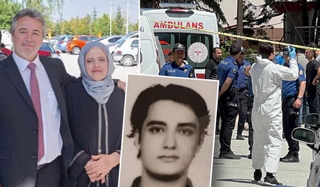 Hukuk Fakültesi'nde okuyan oğulları tarafından öldürülen veteriner çift, toprağa verildi!