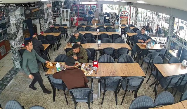 Restorandan hesabı ödemeden kaçtı, bitiremediği ayranı da yanında götürdü