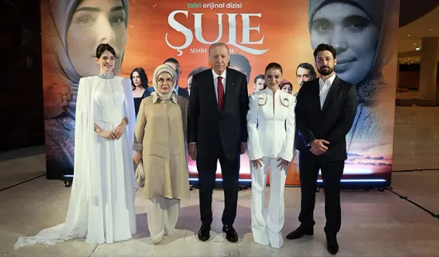 Cumhurbaşkanı Erdoğan, 'Şule Senin Hikayen' dizisinin galasına katıldı
