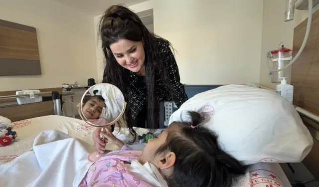8 yaşındaki Fatma Yaman'ın boynundan 3 kiloluk kitle çıkarıldı