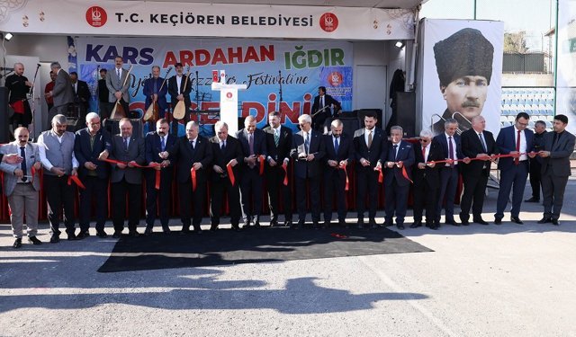 Keçiören’de Kars, Ardahan ve Iğdır kültürü festivalde buluştu