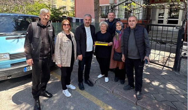 Pursaklar Belediye Başkanı Ertuğrul Çetin’den muhtarlara bayram ziyareti