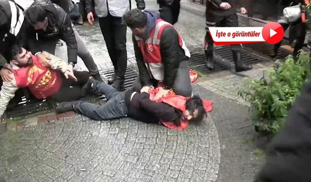 Taksim'e yürümek isteyen HKP'lilere polis müdahalesi