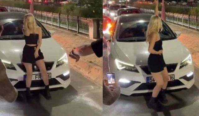 Trafiği kesip dans etti, para cezasına çarptırıldı