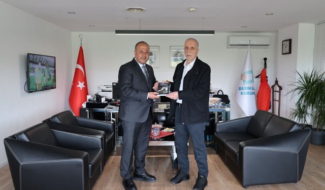 Ergün Atalay’dan Basın İlan Kurumu’na ziyaret