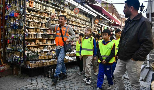 Çocuklar, Başkent tarihini yerinde öğreniyor