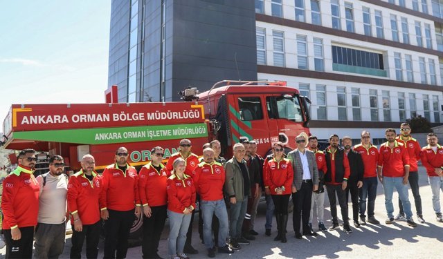 Çankaya Belediyesi'nde yangınlara karşı güç birliği