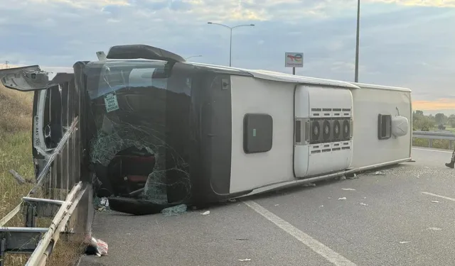 İstanbul-İzmir Otoyolu'nda kaza: 36 yaralı