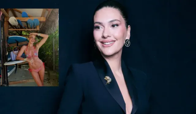 Bergüzar Korel'den Burcu Esmersoy'a: 'Sana bakmaktan bikiniyi göremiyoruz'