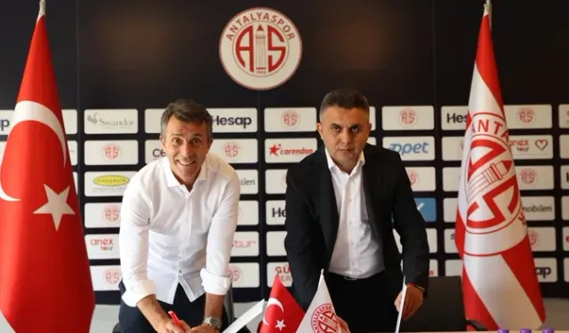 1. Lig'den düşen Antalyaspor, Bülent Korkmaz ile anlaştı