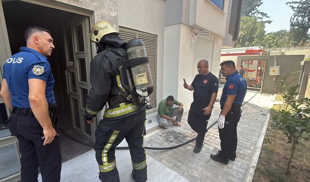 Annesiyle kumanda kavgasına girdi, odasını ateşe verdi