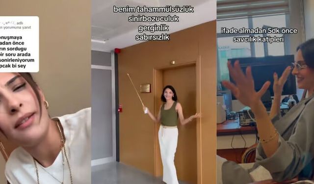 Adliye çalışanının vatandaşlarla alay ettiği video tepki çekti! Başsavcılık soruşturma başlattı