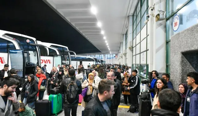 AŞTİ’de 9 günde 832 bin yolcu hareketi