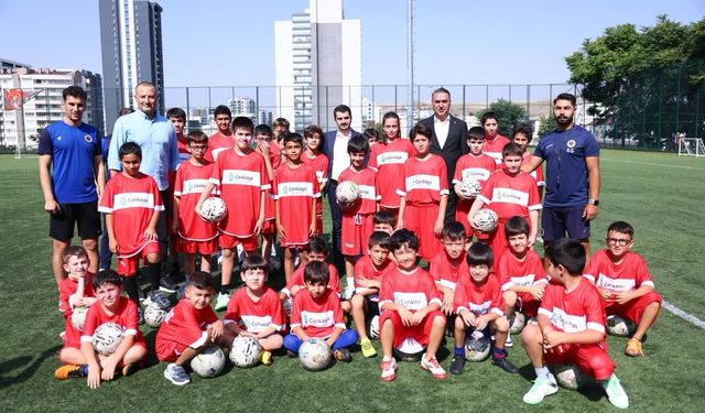 Çankaya Belediyesi ve Gençlerbirliği'nden ücretsiz yaz futbol okulu