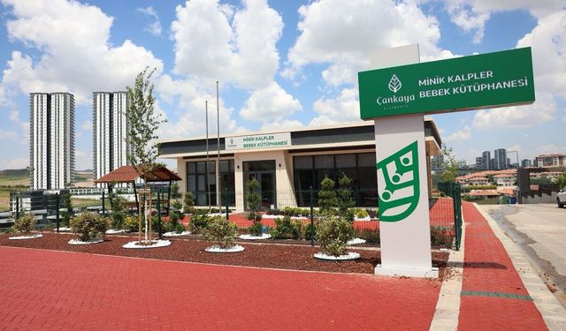 Çankaya’da ikinci Bebek Kütüphanesi açıldı: Minik Kalpler çocukları ve aileleri buluşturacak