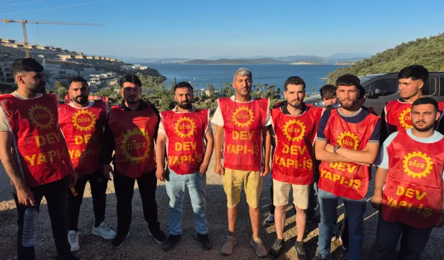 Cengiz İnşaat'ın projesinde hak arayan işçiler işten atıldı