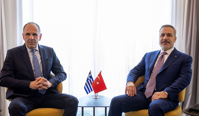 Dışişleri Bakanı Fidan, Yunan mevkidaşı Gerapetritis ile görüştü