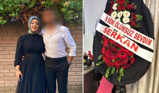 Eşini otobüs durağında öldürmüştü: Bir gün önce not yazıp çelenk göndermiş!