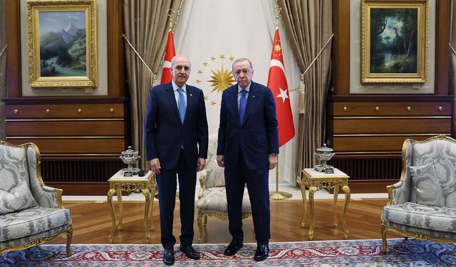 Çerçeve yasanın kabulünün ardından Erdoğan ile Kurtulmuş arasında kritik görüşme