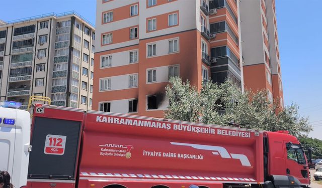 Kahramanmaraş'ta apartman yangını: 3 kişi hayatını kaybetti