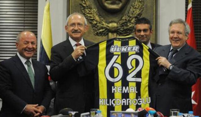 Kılıçdaroğlu'ndan Aziz Yıldırım'a tebrik mesajı