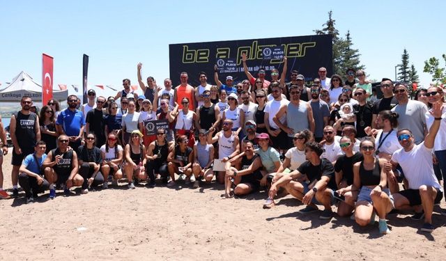 Be A Player Ankara etkinliği spor tutkunlarını Mogan Gölü’nde buluşturdu