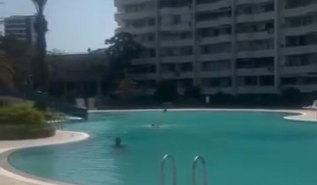 Haşemalı kadını havuza almadığı iddia edilen görevli tutuklandı