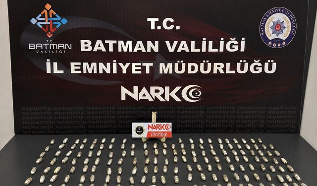 Yabancı uyruklu engellinin midesinden 1 kilo 308 gram uyuşturucu çıktı!