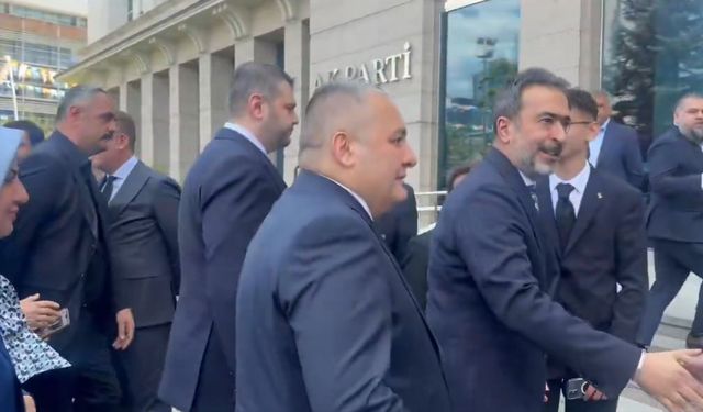 Keçiören Belediye Başkanı Mesut Özarslan, AK Parti Genel Merkezi'nde!