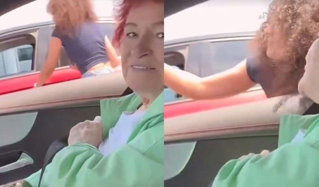 Selda Bağcan'ı gören kadın aracını durdurup yanına gitti!