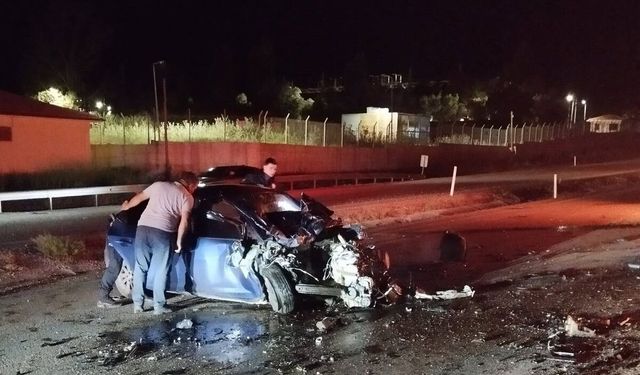 Kayseri’de 3 otomobil çarpıştı: 1 ölü, 5 yaralı