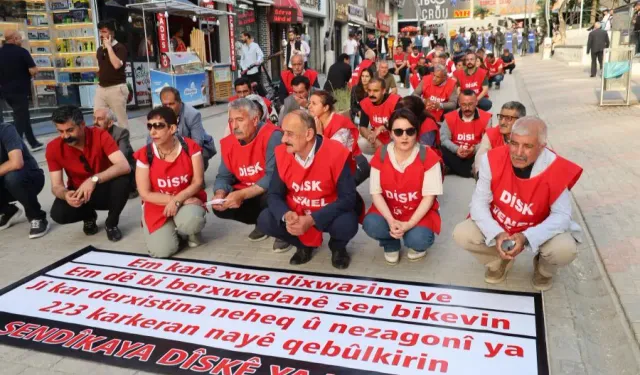 Van'da kayyım tarafından atılan işçilerin eylemi 317'nci gününde
