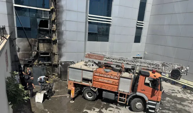 Şanlıurfa'da hastanede yangın: Hastalar tahliye edildi