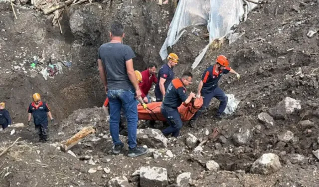 Define ararken kazdıkları tünel çöktü: 1 kişi hayatını kaybetti