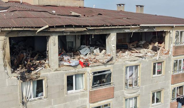 Tekirdağ'da 2 kişinin öldüğü patlamanın hasarı sabah ortaya çıktı!