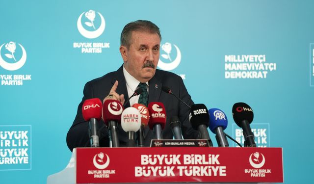 Mustafa Destici'den 'Muhsin Yazıcıoğlu' soruşturmasına ilişkin ilk açıklama
