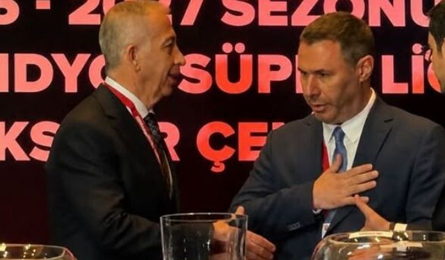 FB Başkan Vekili Barış Göktürk, GS İkinci Başkanı Metin Öztürk’ün elini sıkmadı!
