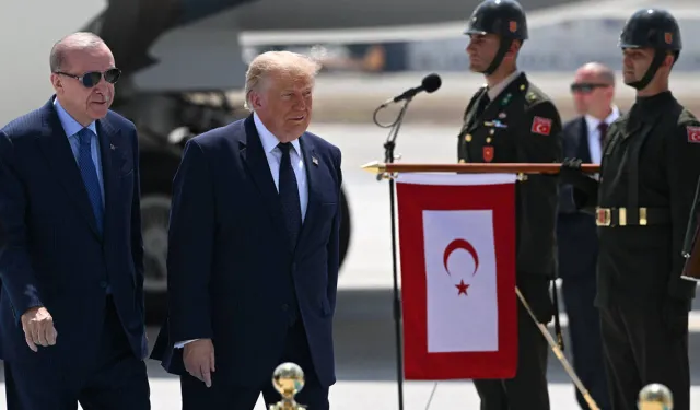 ABD Başkanı Trump, NATO Zirvesi için Ankara’ya geldi; Erdoğan resmi törenle karşıladı!