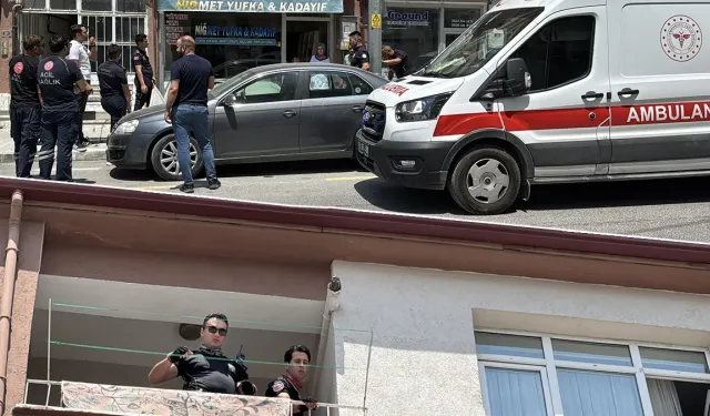 Genç kadın eski nişanlısını rehin alıp, camla saldırdı!