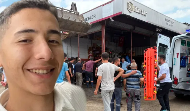16 yaşındaki stajyer öğrenci iş kazasında hayatını kaybetti