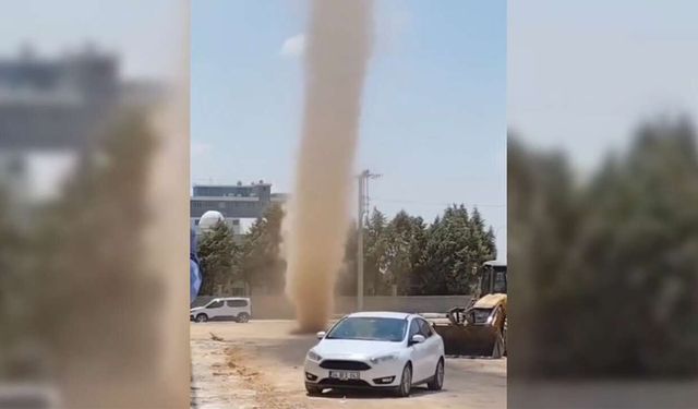 Mardin'de hortum çıktı