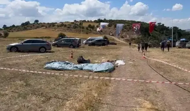 Çorum'da yamaç paraşütü kazası: Kayalıklara düşen pilot öldü