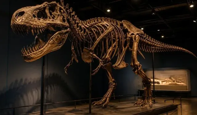 T-rex iskeleti 50,1 milyon dolara satılarak rekor kırdı