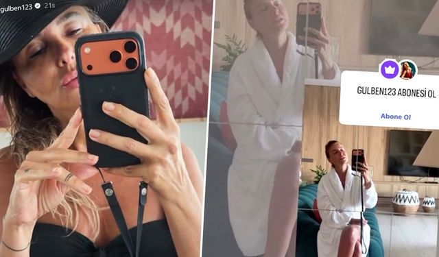 Gülben Ergen de 'abone' modasına uydu: 24 saate 100 bin TL!