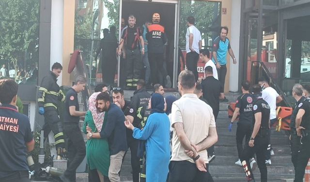 Batman'da spor salonunda yangın: 2 kişi hayatını kaybetti