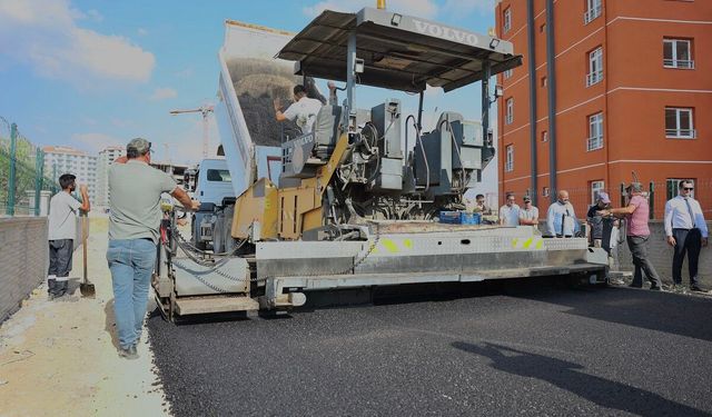 Sincan’da asfalt çalışmaları hız kesmiyor