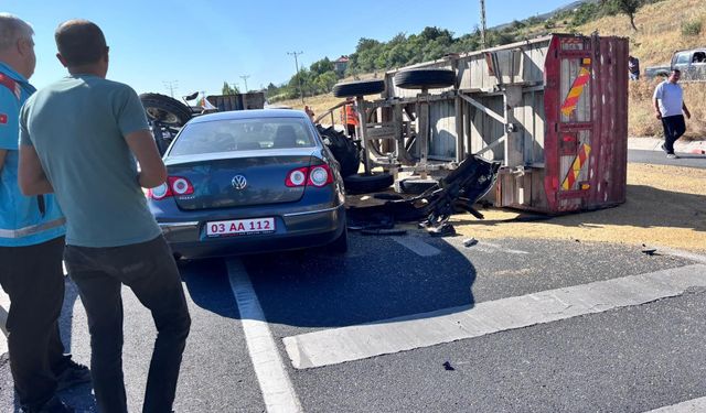 Dün görevine başlayan kaymakam ile savcı eşi kazada yaralandı!