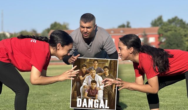 'Dangal' filmden etkilenip güreşe başlayan kız kardeşler, 5 şampiyonluk kazandı!