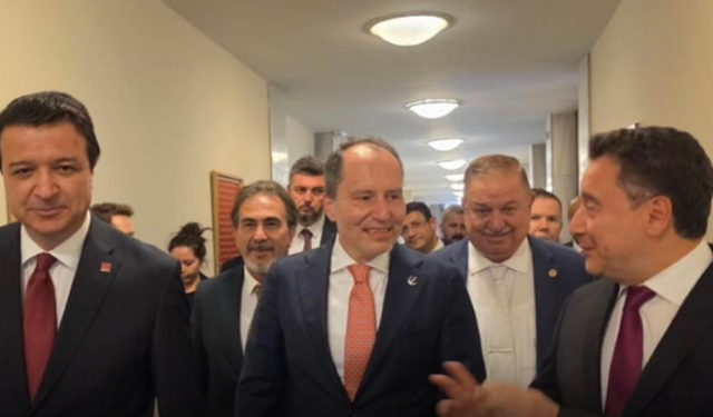 Babacan, Erbakan ve Arıkan yan yana: ‘Yeni ittifakın ilk görüntüsü’