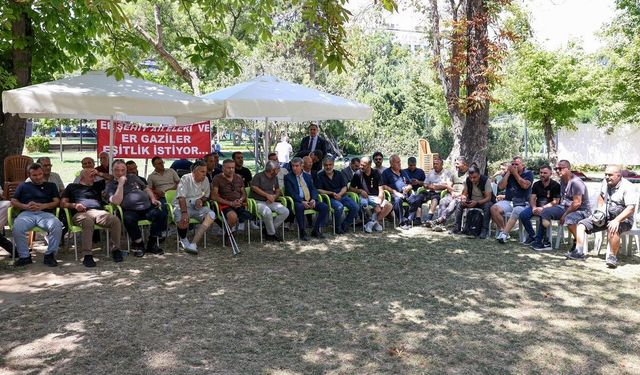 Çankaya Belediyesi'nden Güvenpark'taki gazi ve şehit ailelerine destek ziyareti